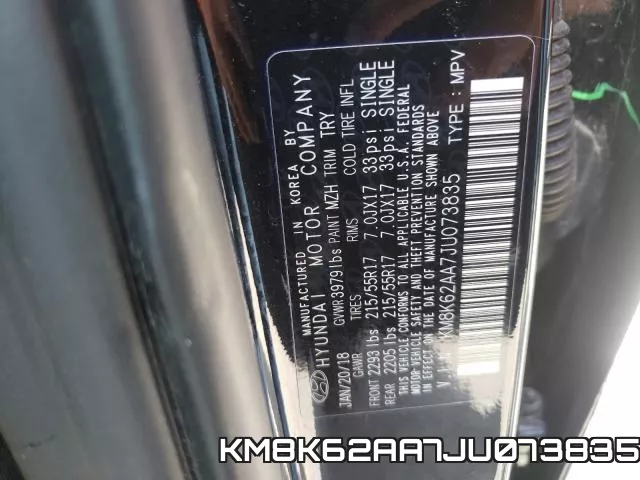 KM8K62AA7JU073835 фото 2