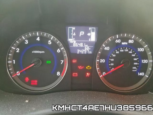 KMHCT4AE7HU385966 фото 9