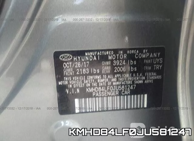 KMHD84LF0JU581247 фото 10