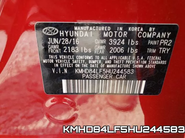 KMHD84LF5HU244583 фото 2