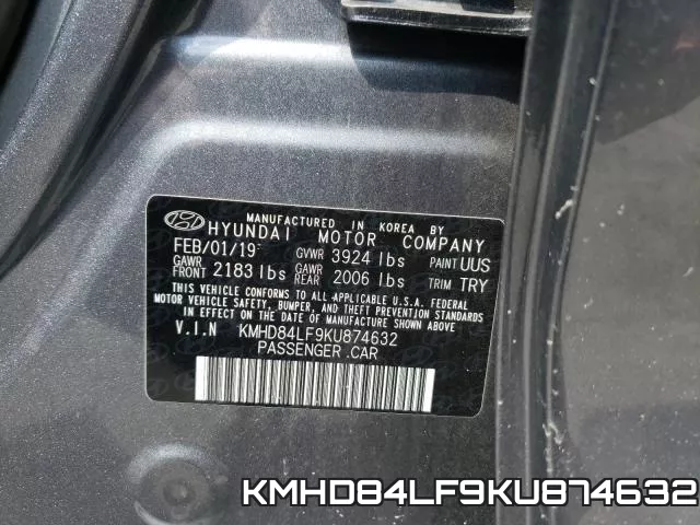 KMHD84LF9KU874632 фото 2