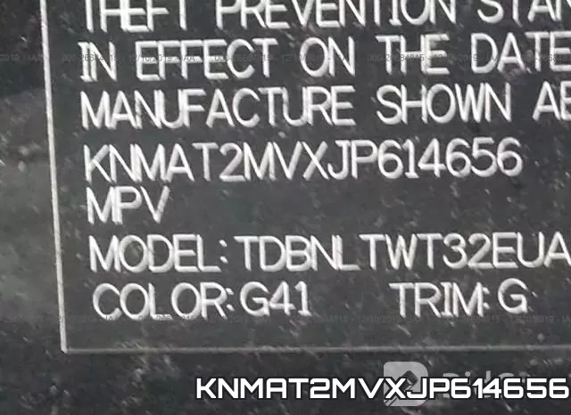 KNMAT2MVXJP614656 фото 10