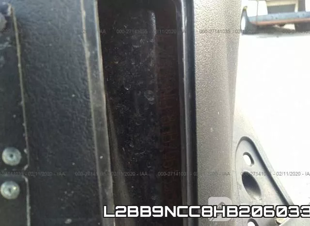 L2BB9NCC8HB206033 фото 2