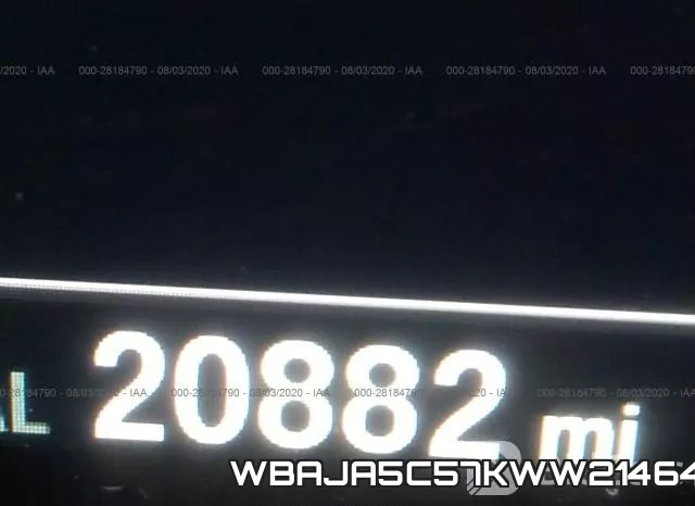 WBAJA5C57KWW21464 фото 8
