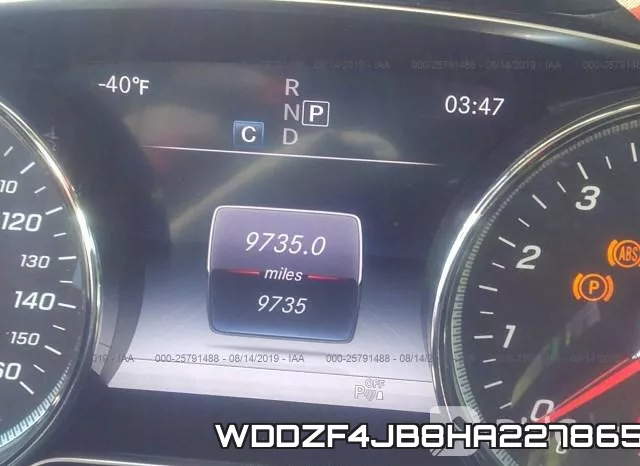 WDDZF4JB8HA227865 фото 8