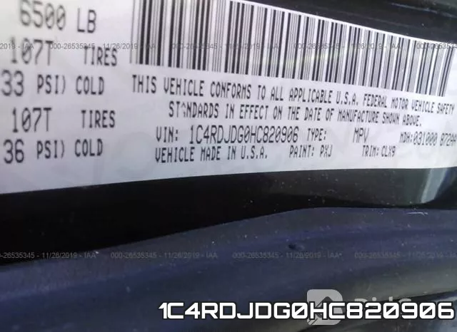 1C4RDJDG0HC820906 фото 10