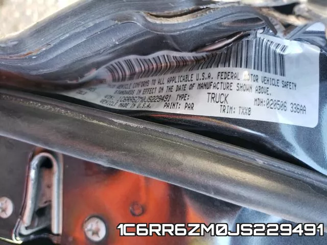 1C6RR6ZM0JS229491 фото 2