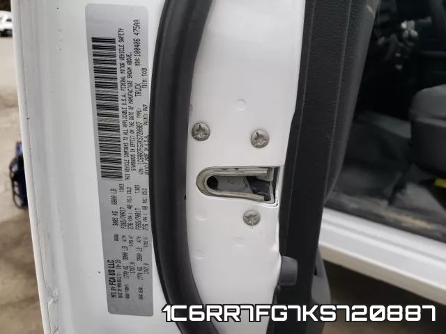 1C6RR7FG7KS720887 фото 2