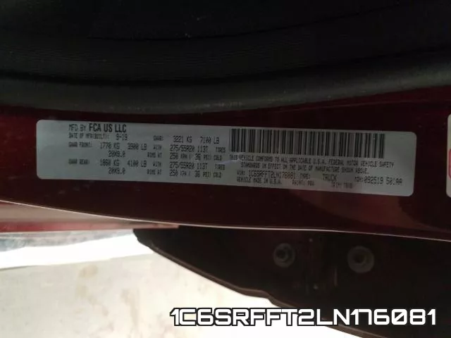 1C6SRFFT2LN176081 фото 2