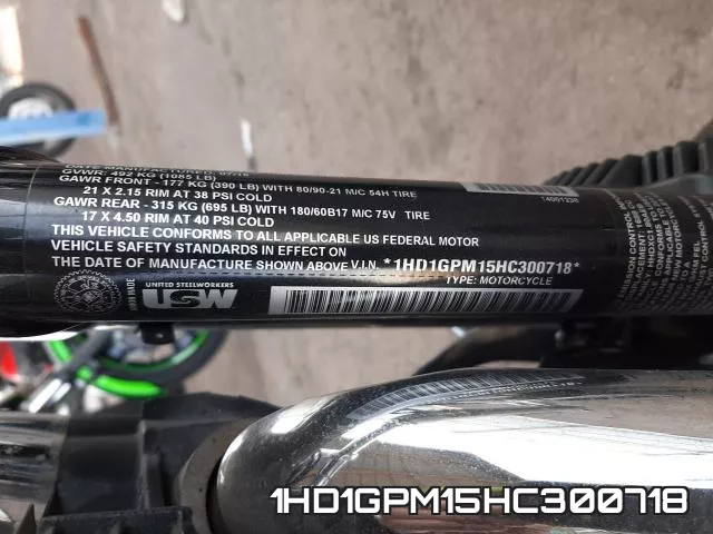 1HD1GPM15HC300718 фото 2