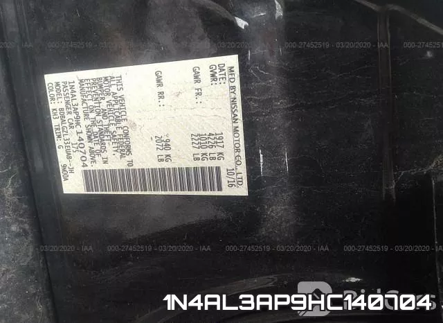 1N4AL3AP9HC140704 фото 10
