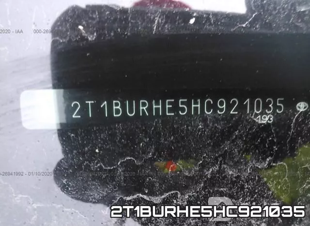 2T1BURHE5HC921035 фото 10