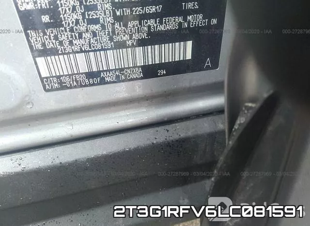 2T3G1RFV6LC081591 фото 10