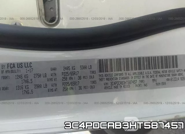 3C4PDCAB3HT587457 фото 10