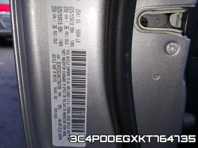 3C4PDDEGXKT764735 фото 2