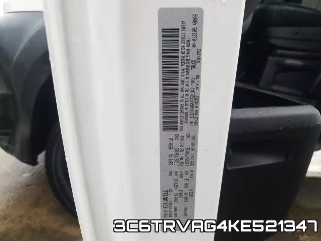 3C6TRVAG4KE521347 фото 2