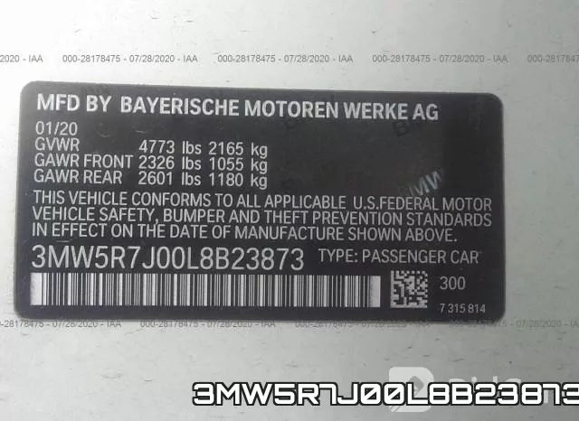 3MW5R7J00L8B23873 фото 10