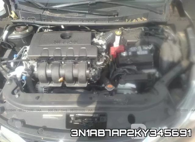 3N1AB7AP2KY345691 фото 2