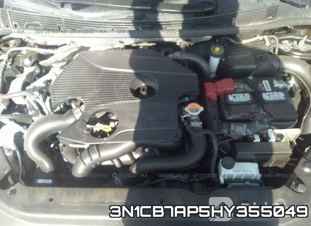 3N1CB7AP5HY355049 фото 2