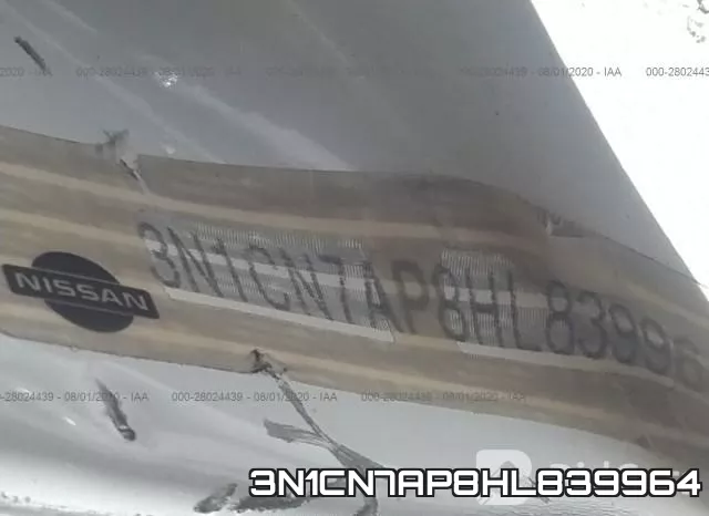3N1CN7AP8HL839964 фото 10