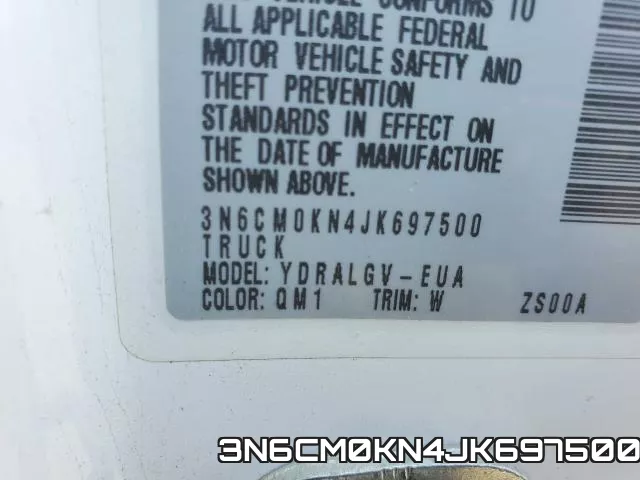 3N6CM0KN4JK697500 фото 2