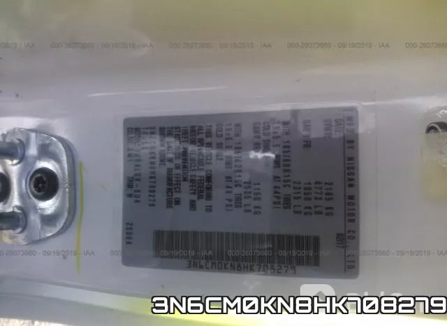 3N6CM0KN8HK708279 фото 10