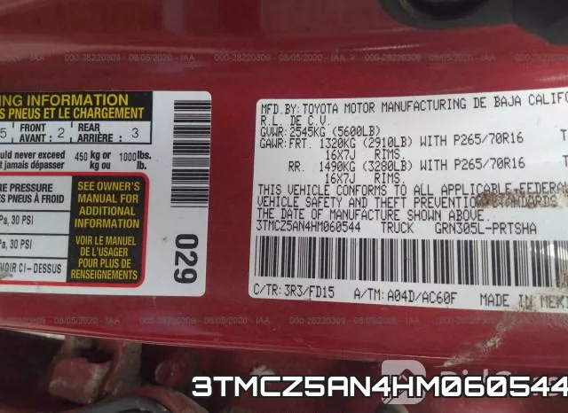 3TMCZ5AN4HM060544 фото 10