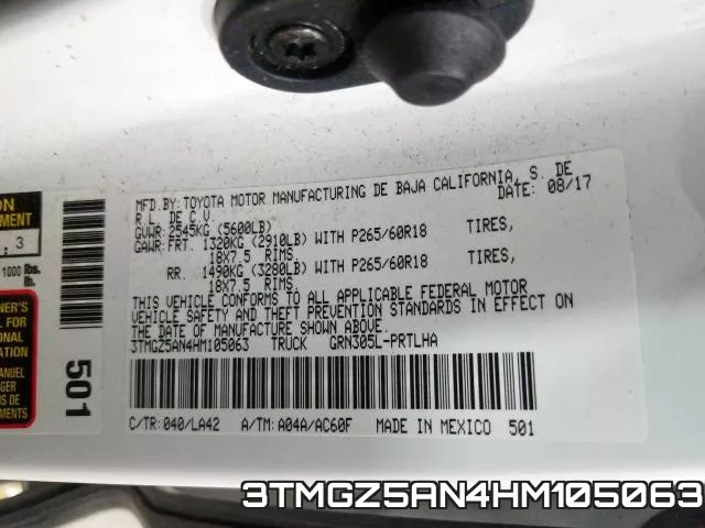 3TMGZ5AN4HM105063 фото 2