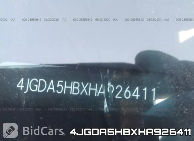 4JGDA5HBXHA926411 фото 10