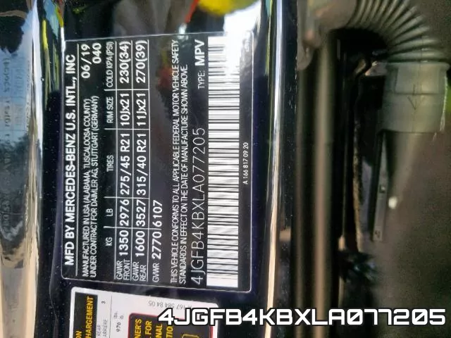 4JGFB4KBXLA077205 фото 2