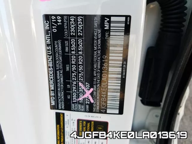 4JGFB4KE0LA013619 фото 2