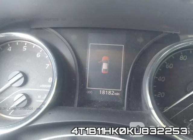 4T1B11HK0KU832253 фото 8