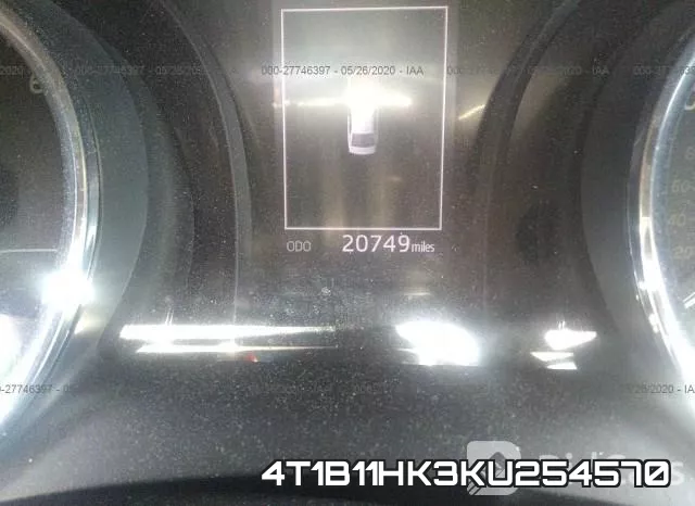 4T1B11HK3KU254570 фото 8