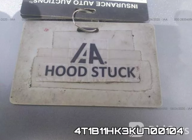 4T1B11HK3KU700104 фото 2