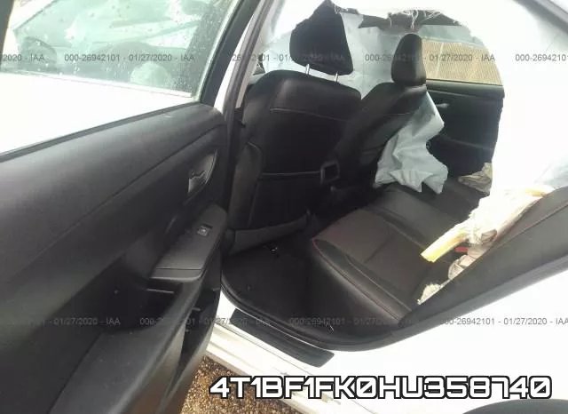 4T1BF1FK0HU358740 фото 9