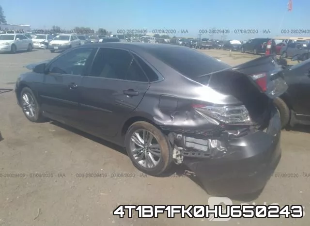 4T1BF1FK0HU650243 фото 4