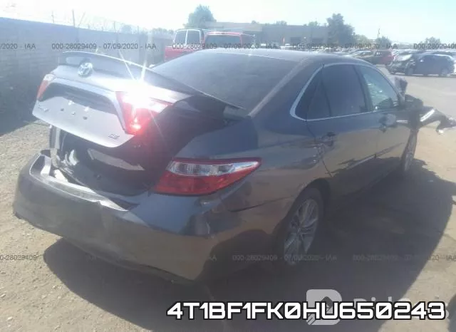 4T1BF1FK0HU650243 фото 5