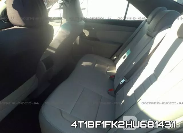 4T1BF1FK2HU681431 фото 9