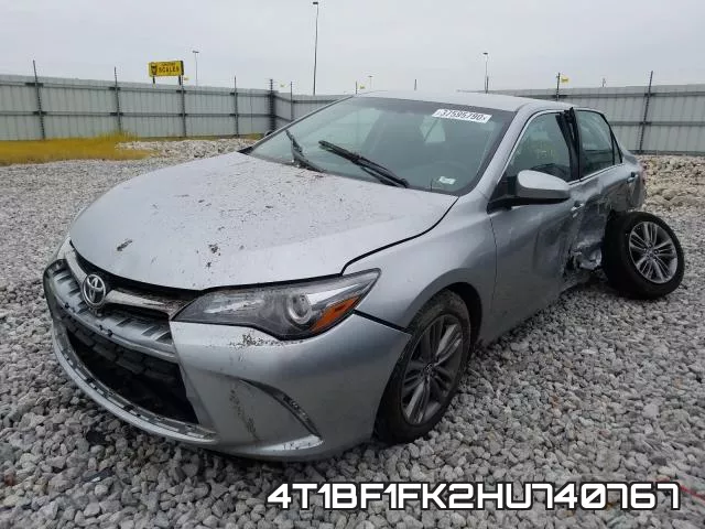4T1BF1FK2HU740767 фото 3