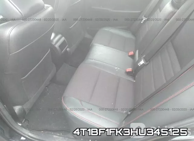 4T1BF1FK3HU345125 фото 9