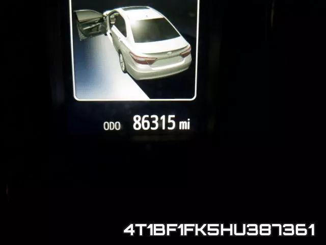 4T1BF1FK5HU387361 фото 9