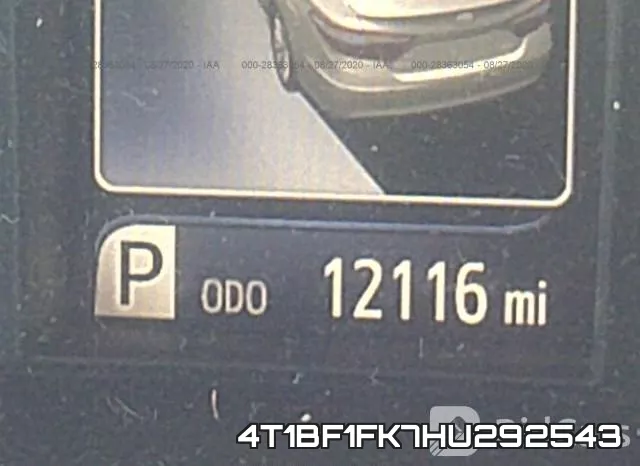 4T1BF1FK7HU292543 фото 8