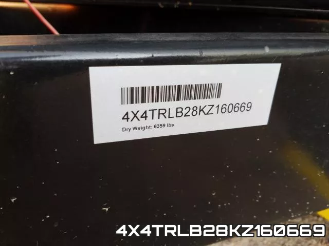4X4TRLB28KZ160669 фото 2