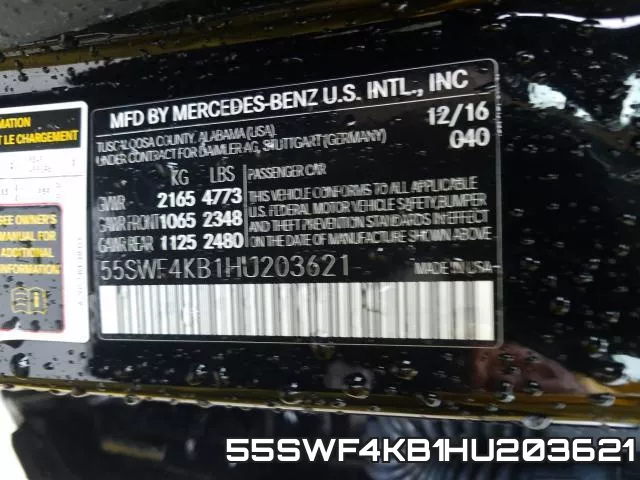 55SWF4KB1HU203621 фото 2