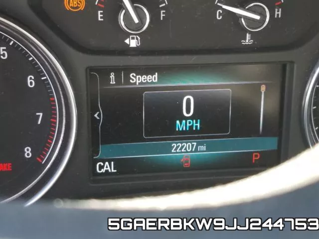 5GAERBKW9JJ244753 фото 9