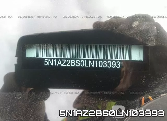 5N1AZ2BS0LN103393 фото 10