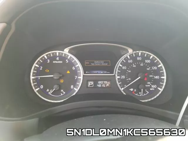 5N1DL0MN1KC565630 фото 9
