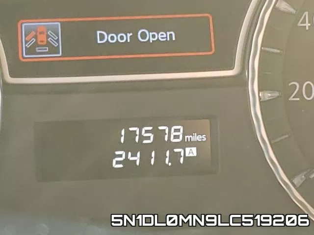 5N1DL0MN9LC519206 фото 8