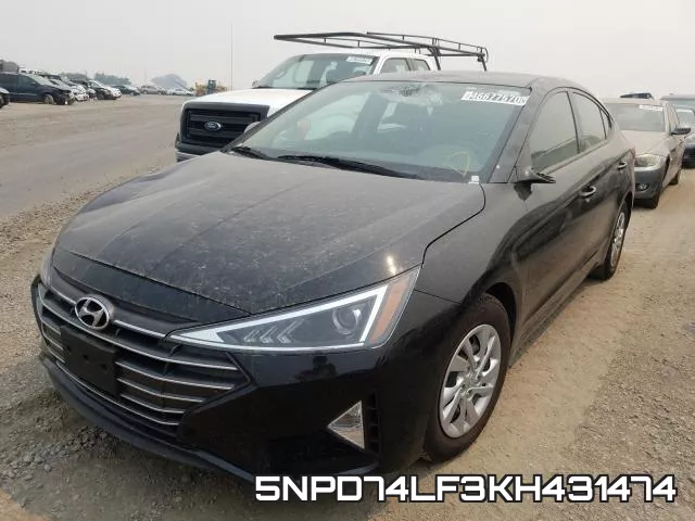 5NPD74LF3KH431474 фото 3
