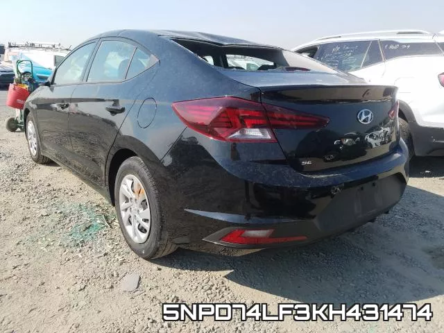 5NPD74LF3KH431474 фото 4